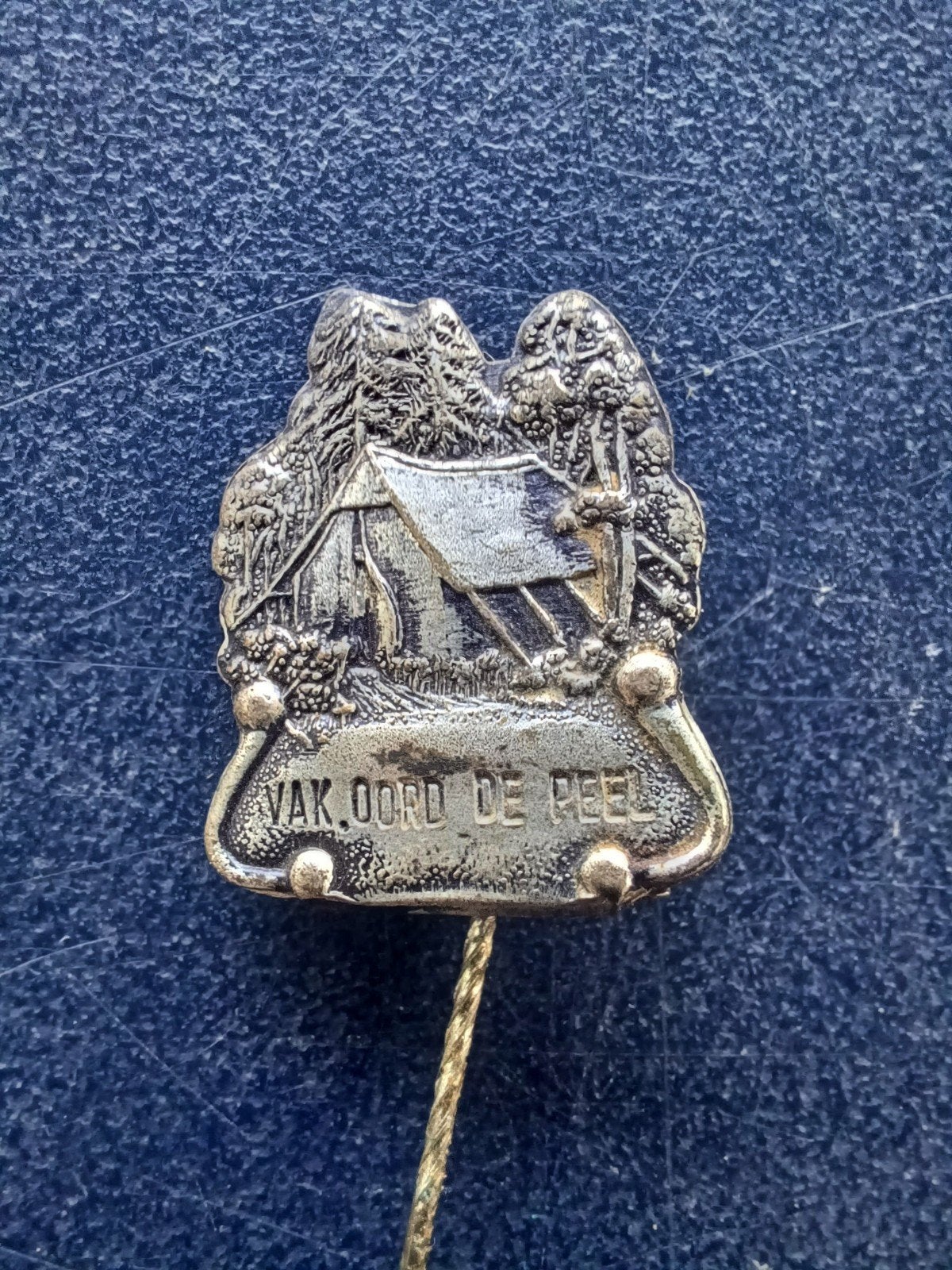 Speldje Vak oord De Peel (Milheeze), Ophalen of Verzenden, Gebruikt, Overige onderwerpen, Speldje of Pin
