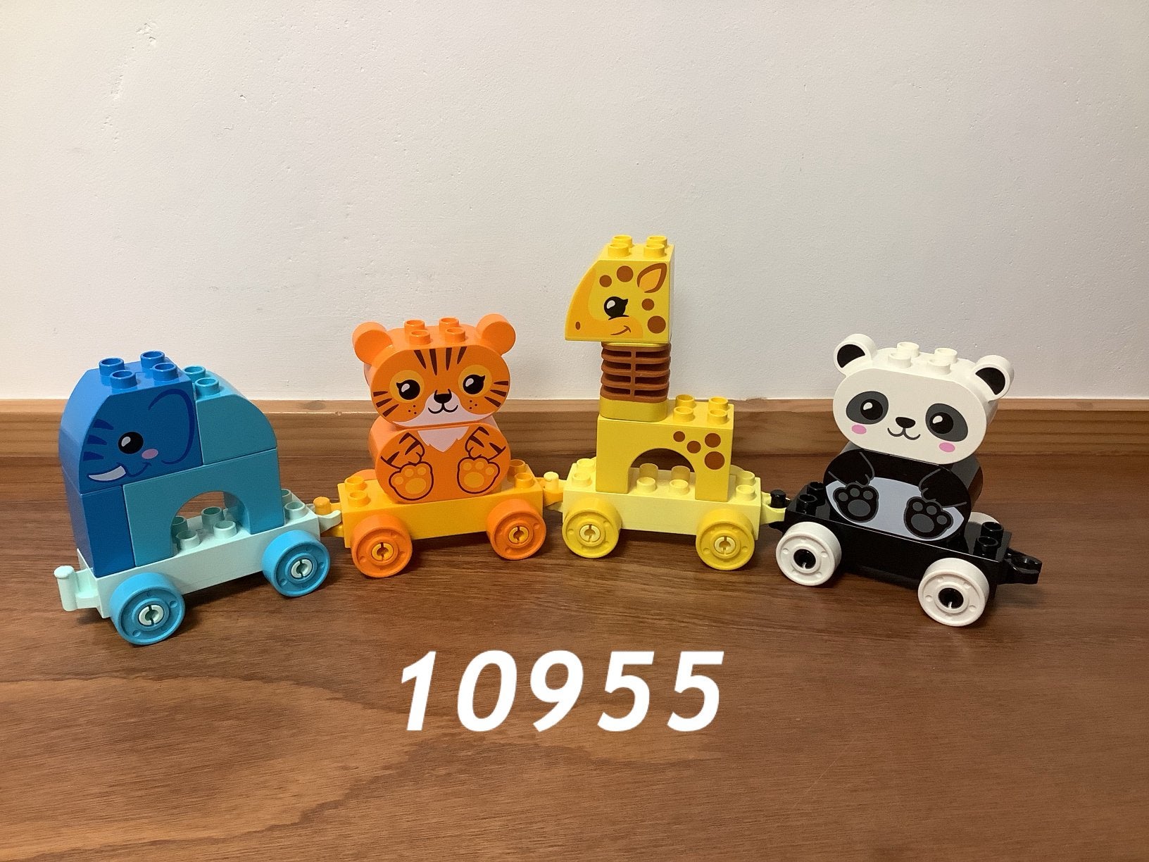 Duplo dieren trein 10955 (compleet) 2, Kinderen en Baby's, Speelgoed | Duplo en Lego, Ophalen of Verzenden, Zo goed als nieuw