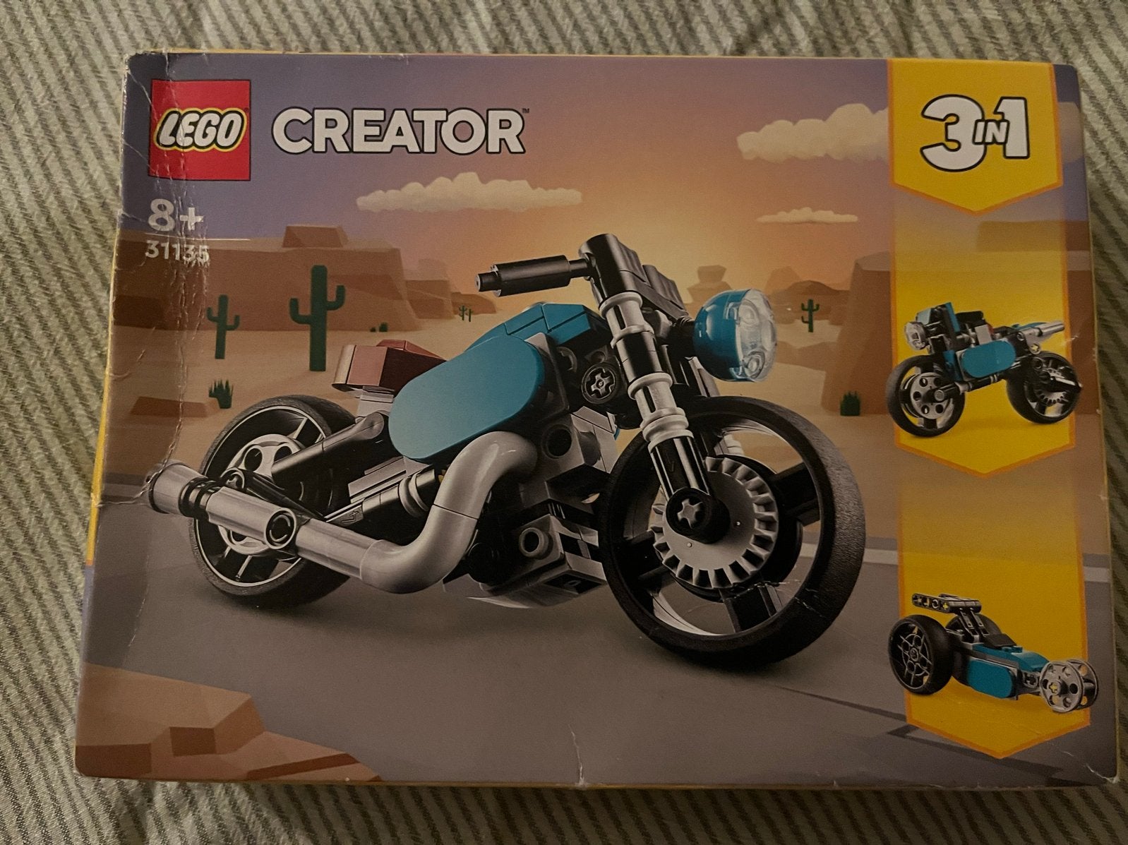 LEGO Creator 3-in-1 Motorfiets 31135 (nieuw in verpakking), Lego, Nieuw, Ophalen of Verzenden, Ongeopend/sealed