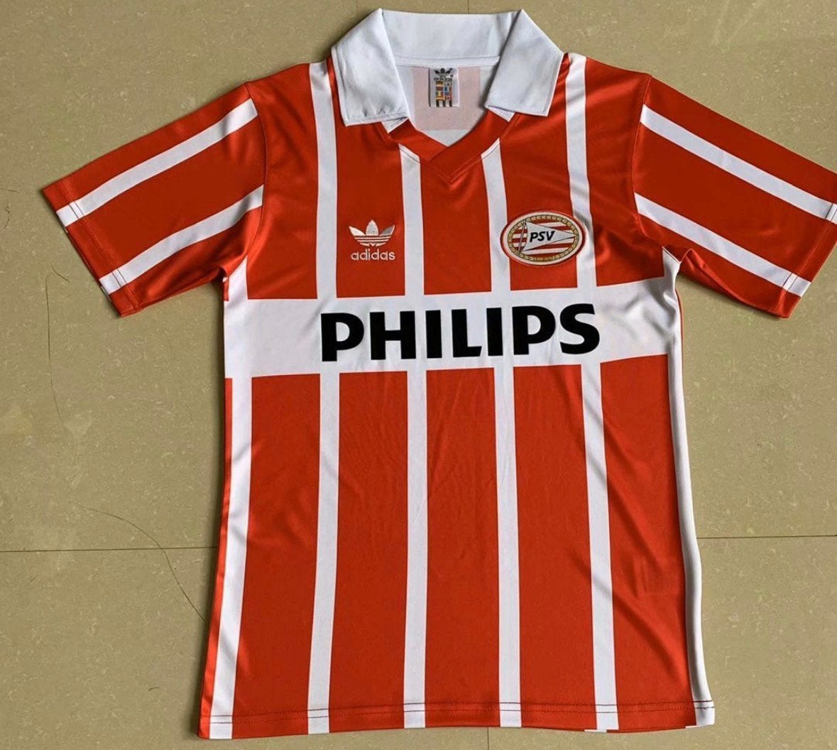 PSV retro thuistenue 1990/92 (Maat en bedrukking naar keuze), Sport en Fitness, Maat XL, Ophalen of Verzenden, Zo goed als nieuw