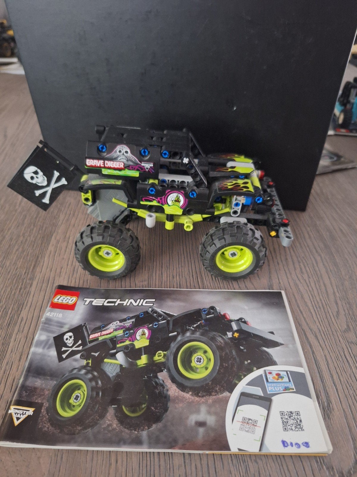 Lego Technic 42118 Monster Jam Grave Digger, Kinderen en Baby's, Lego, Inclusief instructies, Ophalen of Verzenden, Zo goed als nieuw