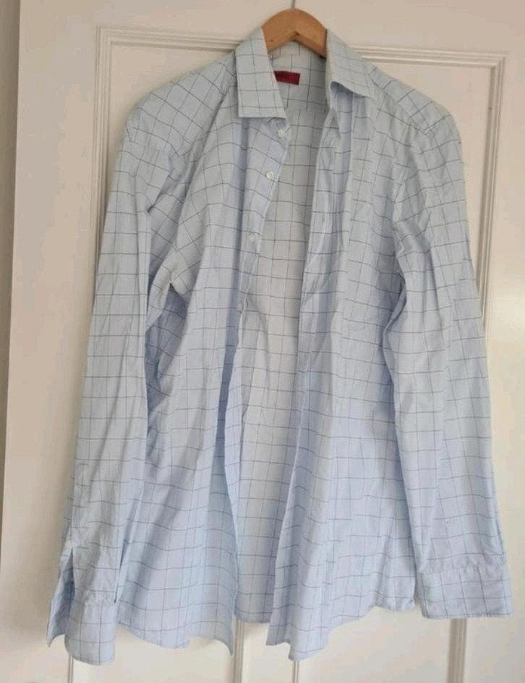 Blouse Hugo Boss maat XL blauw, Kleding | Heren, Overhemden, Blauw, Ophalen of Verzenden, Zo goed als nieuw, Hugo Boss