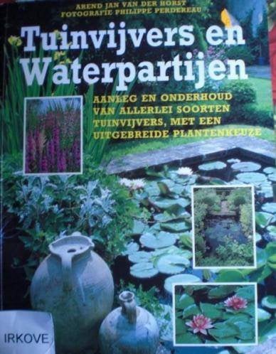 TUINVIJVERS EN WATERPARTIJEN * Arend Jan van der Horst *, Verzenden, Zo goed als nieuw, Arend Jan van der Horst, Tuinontwerpen