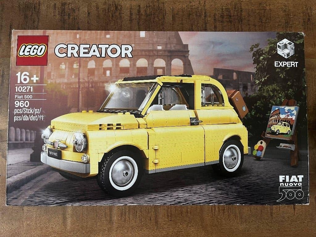 LEGO Creator Expert Fiat 500 - 10271, Lego, Ophalen of Verzenden, Zo goed als nieuw, Inclusief instructies