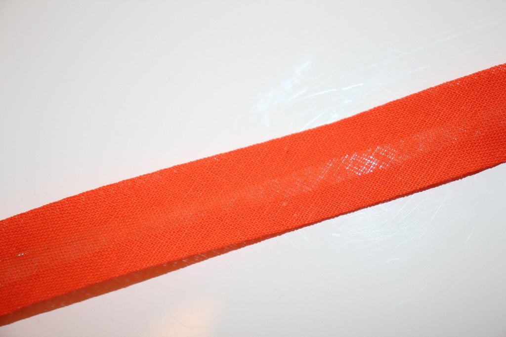 Biaisband katoen 20mm - col.693 oranje #3601, Ophalen of Verzenden, Nieuw, Lint, Band of Elastiek
