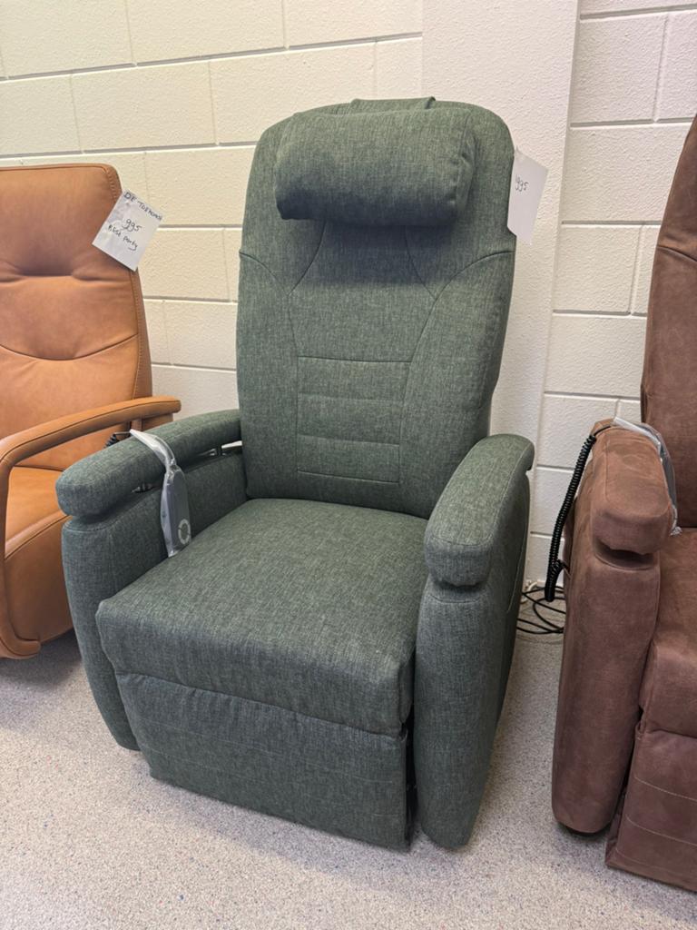 Fitform sta op stoel relax fauteuil op maat 3 motoren, Huis en Inrichting, Fauteuils, Ophalen of Verzenden, Nieuw, Leer, Gratis bezorging regio Utrecht