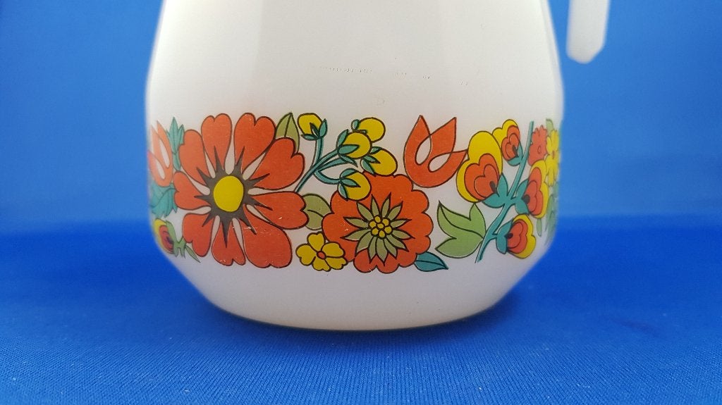 Vintage limonadekan of waterkan Schott Mainz Jena Glas. 2A6, Tweedehands verkoop, Tweedehands verkoop, Gebruikt, Ophalen of Verzenden