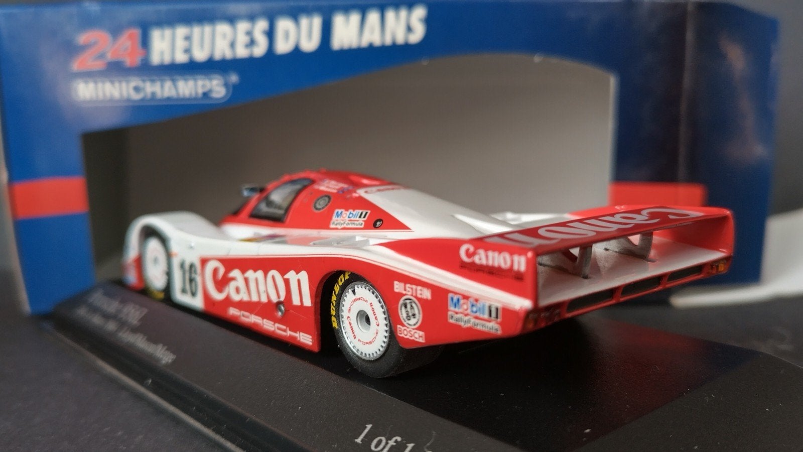 Porsche 956 L Canon  24h Le Mans 1984 1:43 Minichamps Pol, Auto, Verzenden, Nieuw, .
