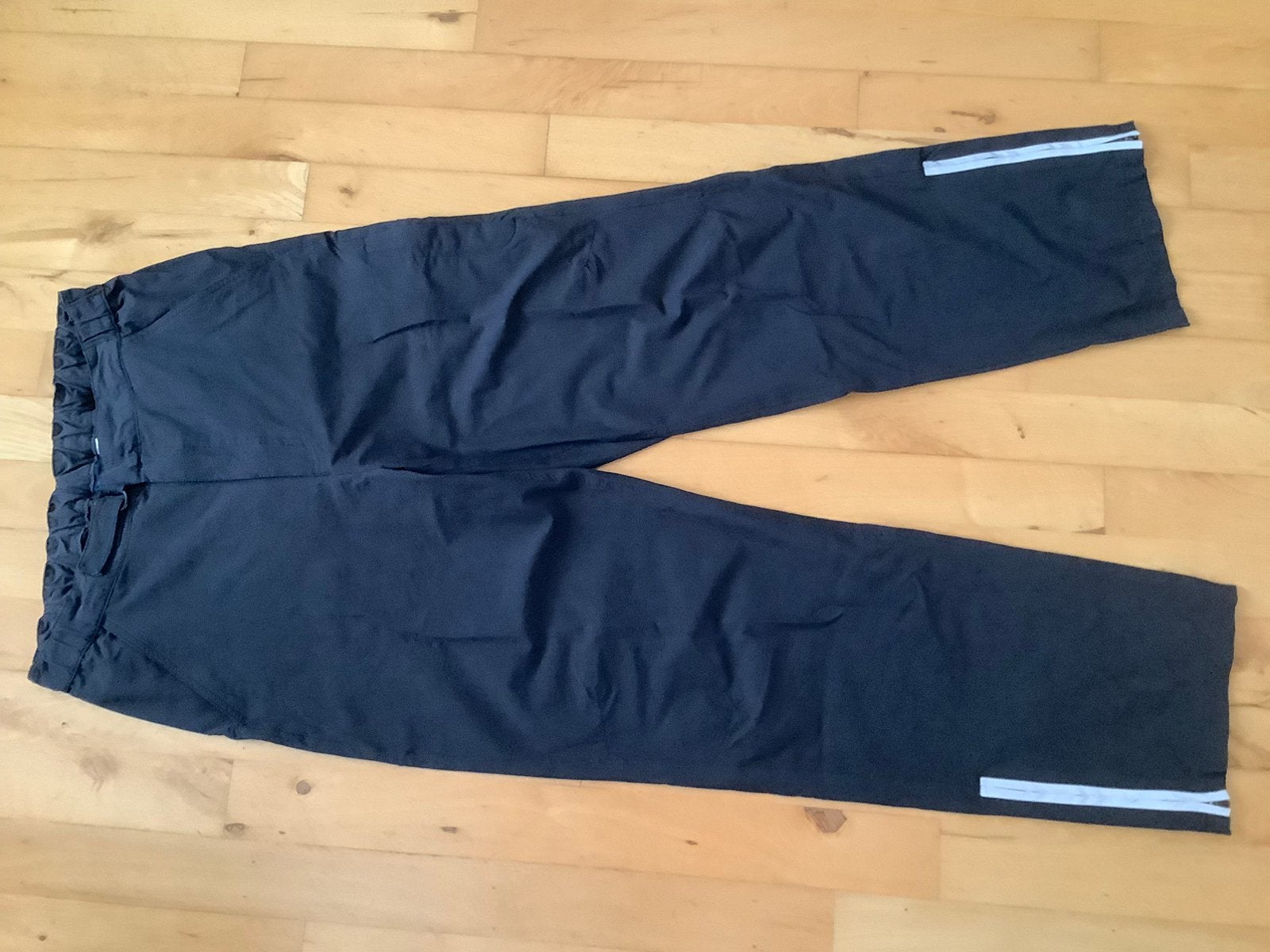 Wandelbroek donkerblauw. Sportieve broek, mt. 48/50. MOOI., Ophalen of Verzenden, Zo goed als nieuw, Maat 48/50 (M), Blauw
