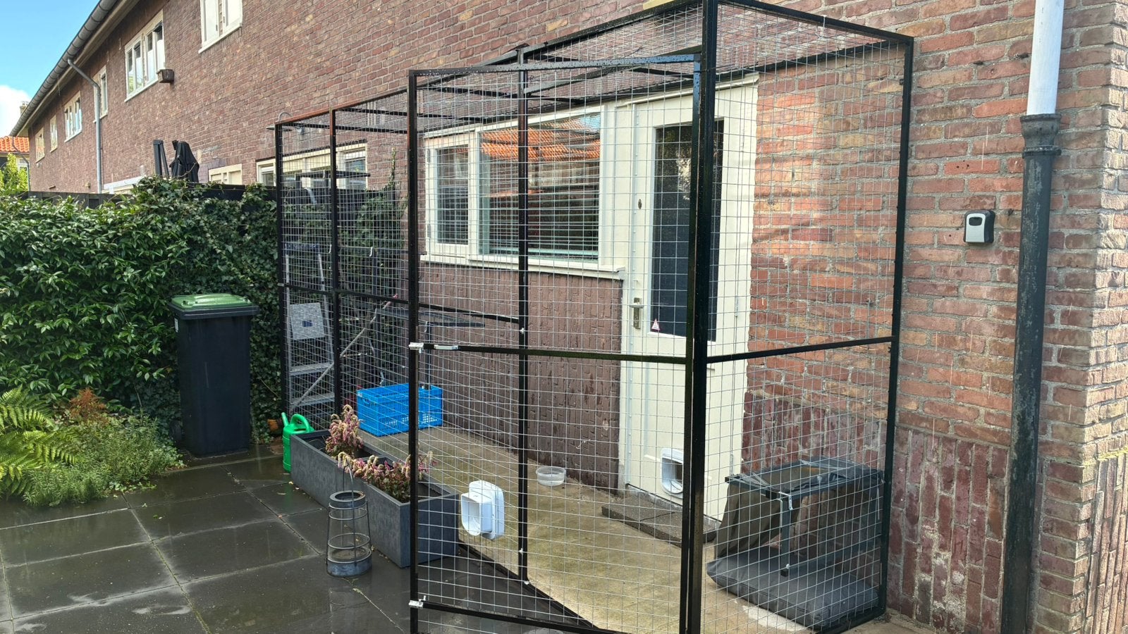 Kattenren, Ophalen, Zo goed als nieuw, Aluminium, Volière