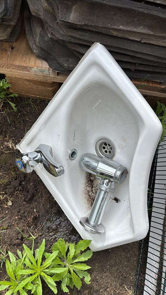 Gratis afhalen wasbak wc, Doe-het-zelf en Verbouw, Sanitair, Ophalen, Toilet