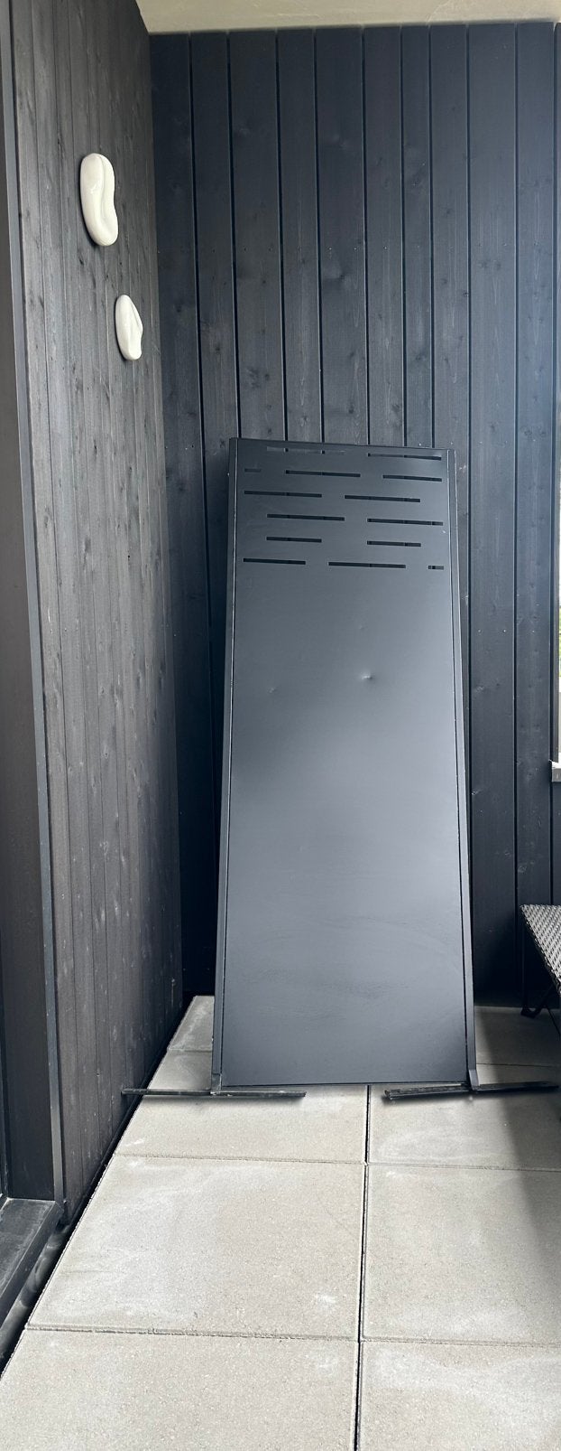 Casanov Sierpaneel Arlberg Zwart H.160cm, Ophalen, 1 tot 2 meter, Minder dan 3 meter, Nieuw