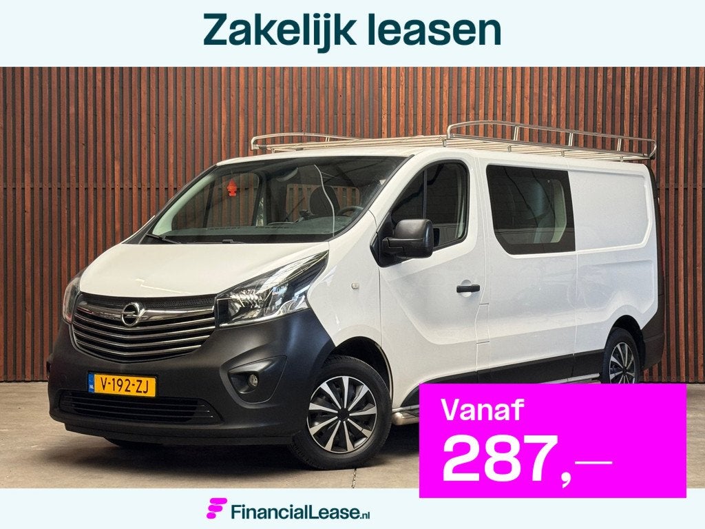 Opel Vivaro 1.6 CDTI L2H1 Dubbele Cabine Sport EcoFlex NAVI-, Gebruikt, Euro 6, Origineel Nederlands, Bedrijf