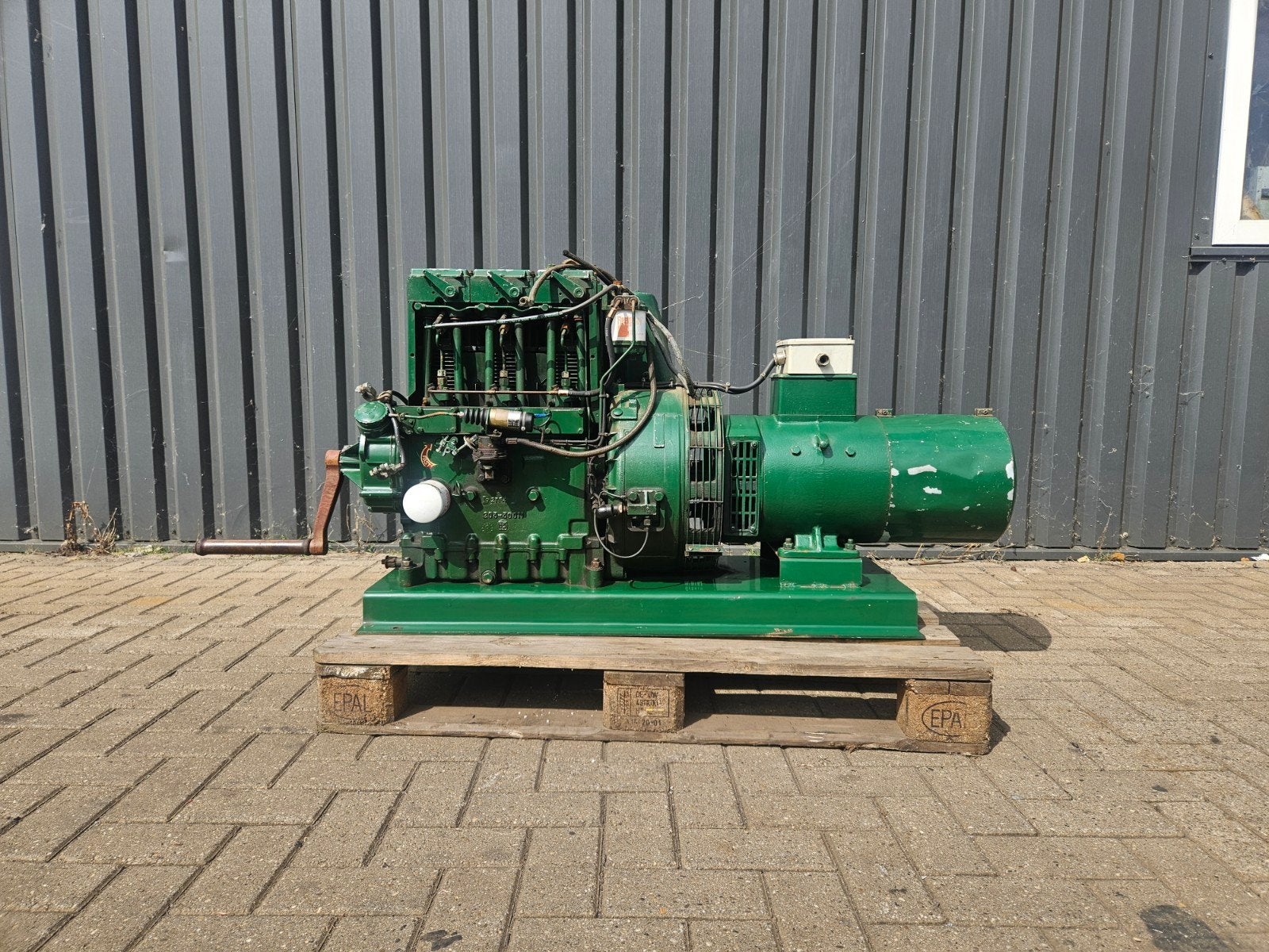 Lister Aggregaat diesel, Ophalen, Gebruikt, Elektrisch startend, Dieselolie