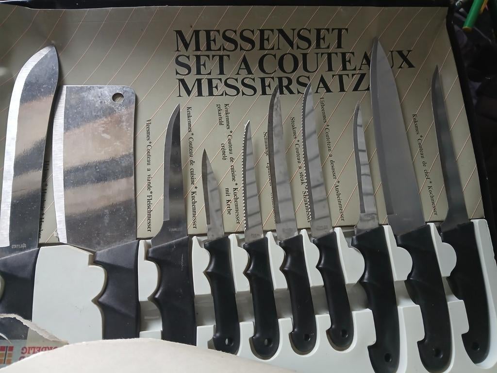 Messenset van Blokker., Ophalen, Nieuw, Rvs of Chroom