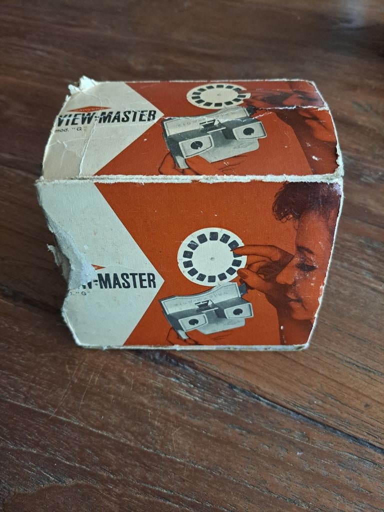 Oude View-Master met foto's - Vintage stereoscoop, Ophalen of Verzenden