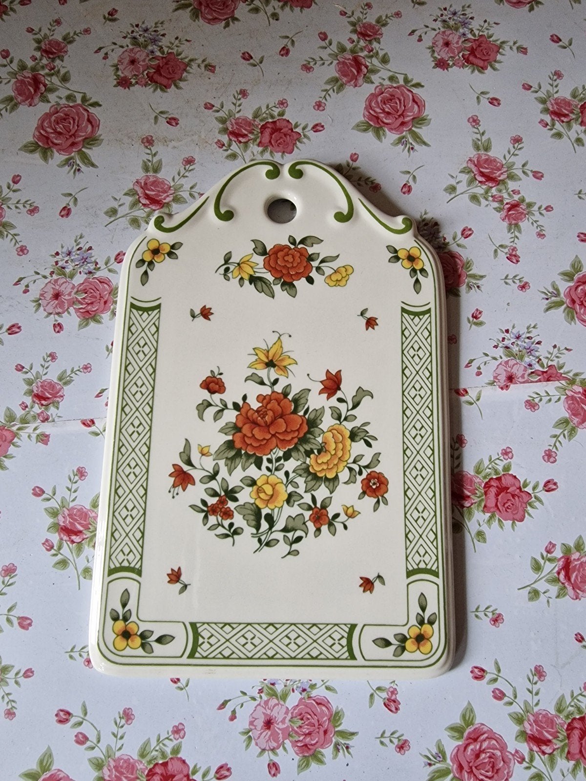 Porseleinen snijplankje villeroy&boch summerday, Ophalen of Verzenden