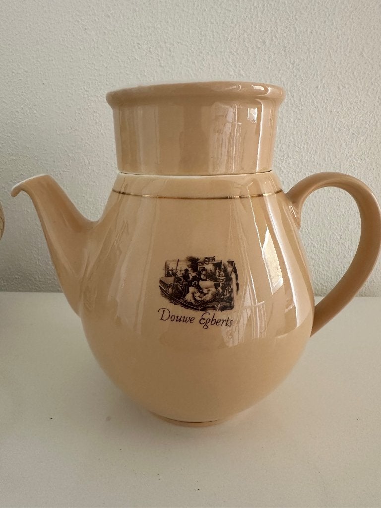 Vintage Douwe Egberts koffiepot, Antiek en Kunst, Ophalen