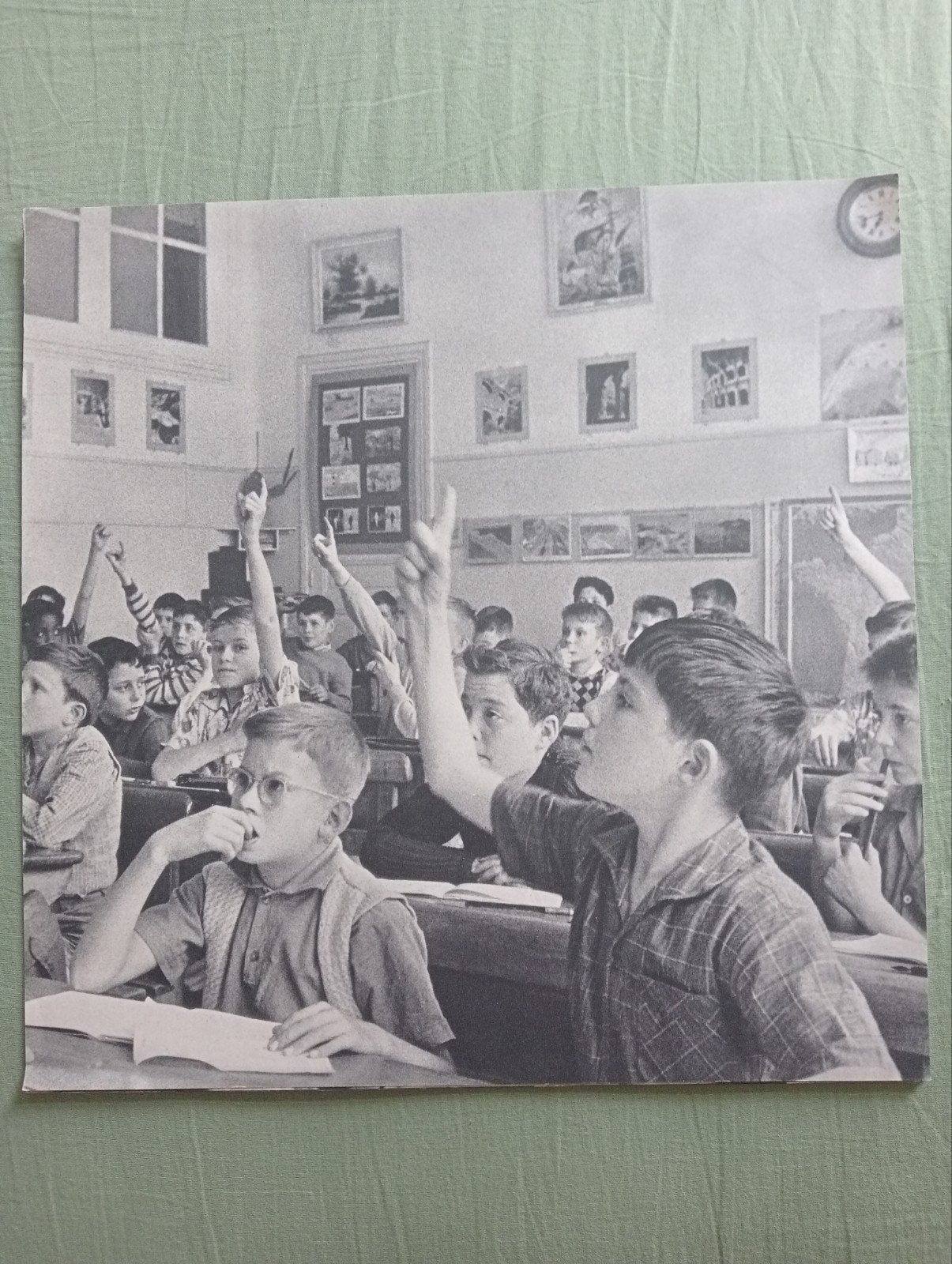 Unesco Fotogravure School jaren vijftig, Ophalen of Verzenden, Voor 1940, Gebruikt