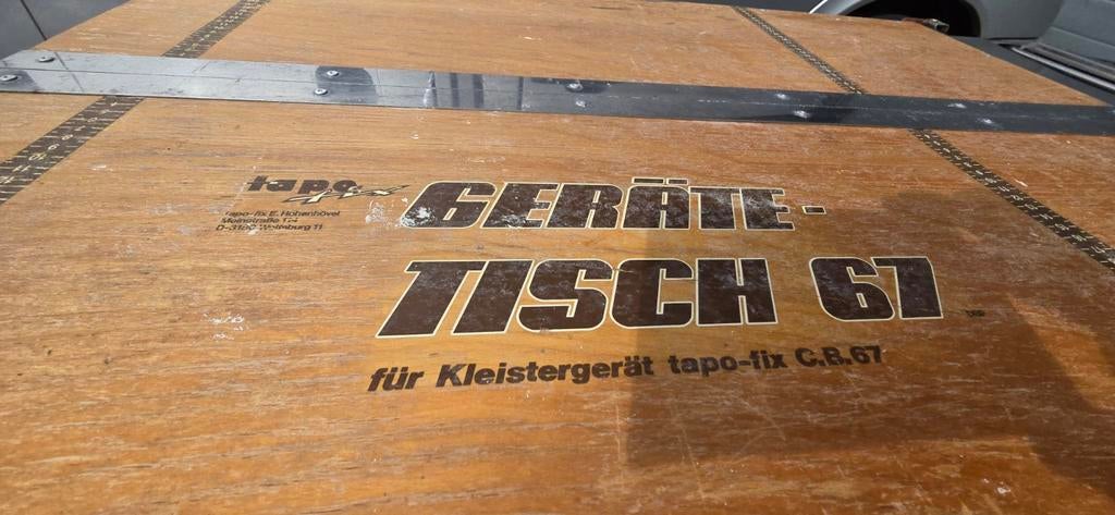 Behangtafel professioneel compleet Tapo-fix C.R.67, Doe-het-zelf en Verbouw, Ophalen of Verzenden, Inklapbaar