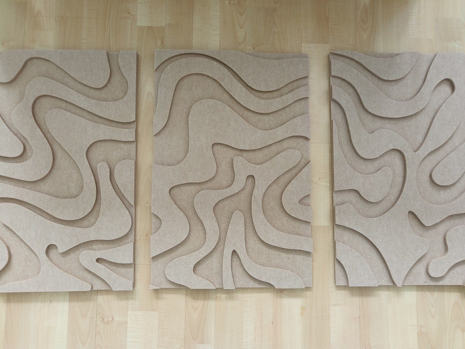 Viltpaneel 55x36.5 cm - Geluidsdemper & Decoratie, Huis en Inrichting, Woonaccessoires | Overige, Ophalen of Verzenden, Nieuw