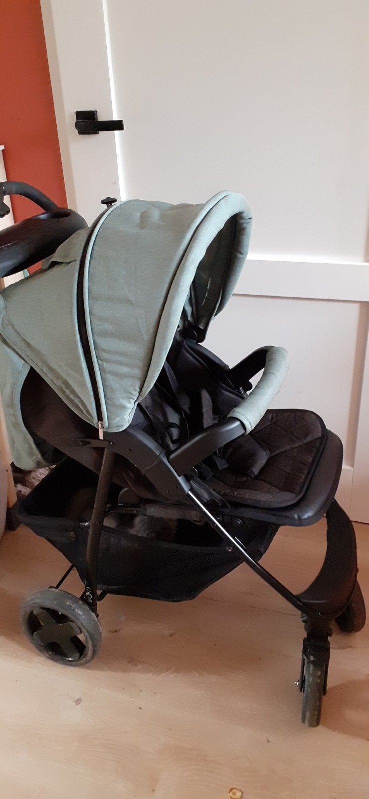 buggy Olivia groen, Ophalen, Gebruikt, Overige merken, Verstelbare rugleuning