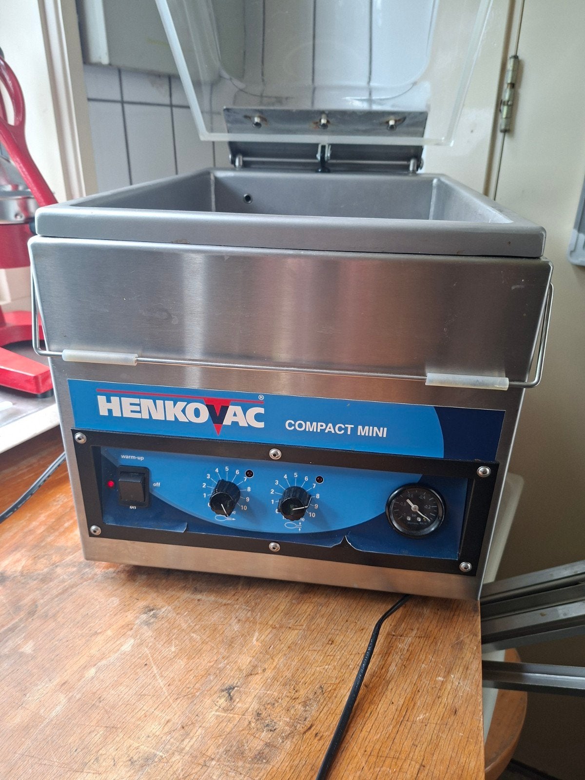 Vacumeermachine Henkovac compact mini, Ophalen