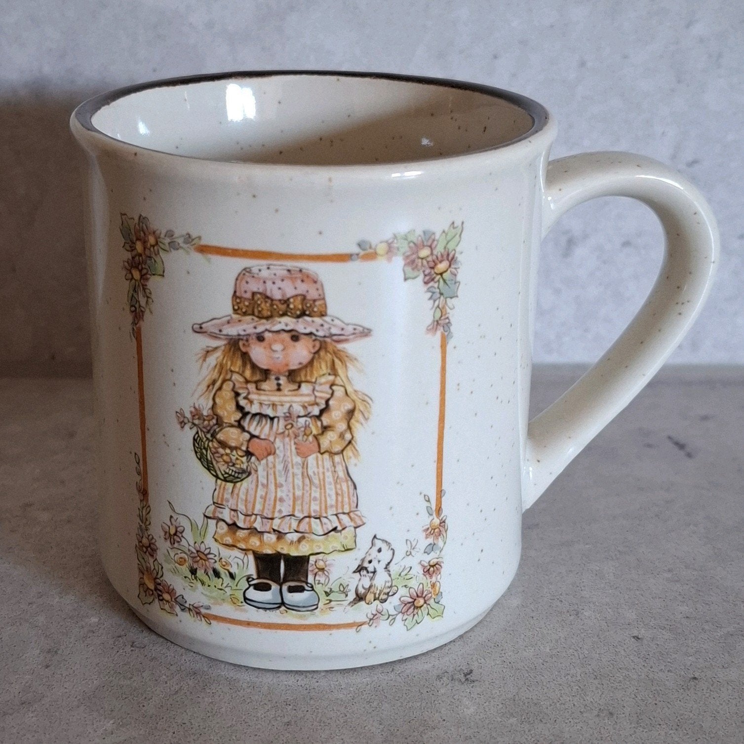 Leuke Sarah Kay style mok, Ophalen of Verzenden, Overige stijlen, Kop(pen) en/of Schotel(s)