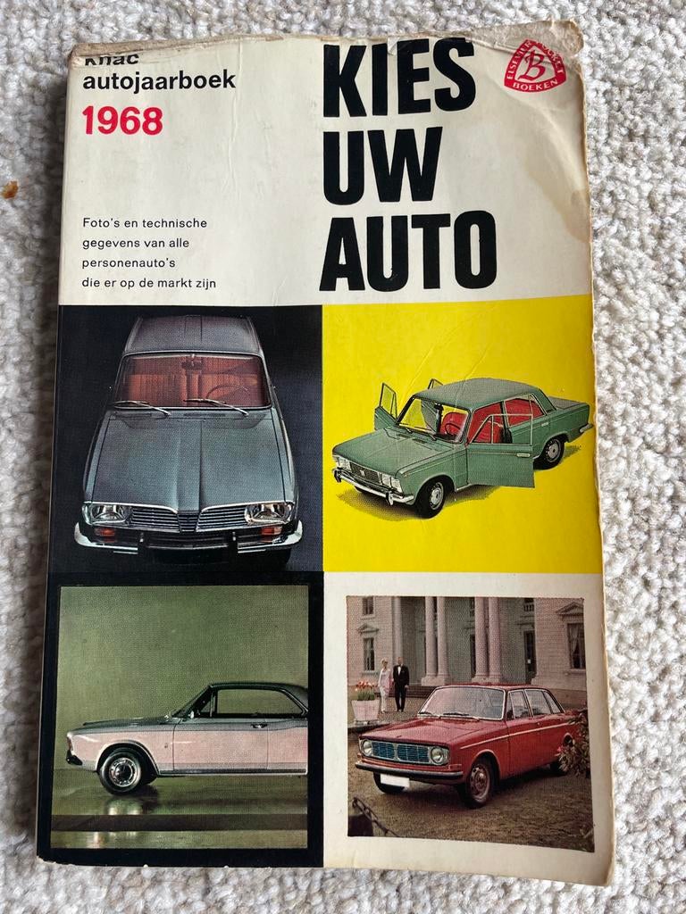 KNAC Autojaarboek 1968, Boeken, Auto's | Boeken, Ophalen of Verzenden, Gelezen, Algemeen