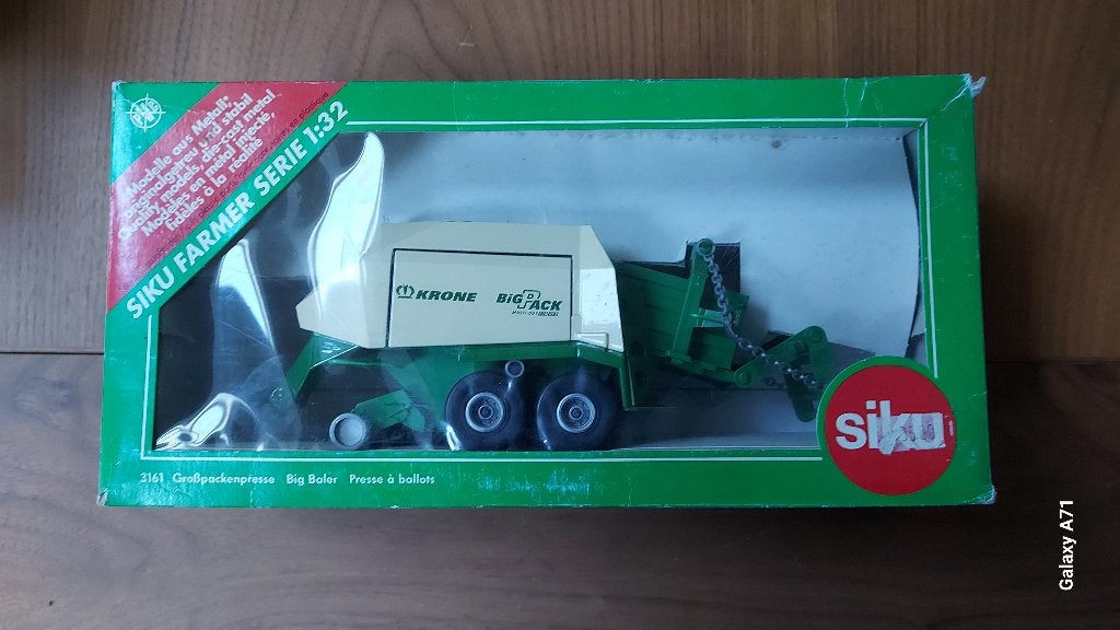 Siku 3161 Krone hooibalenpers, Ophalen of Verzenden, Zo goed als nieuw, Tractor of Landbouw, SIKU