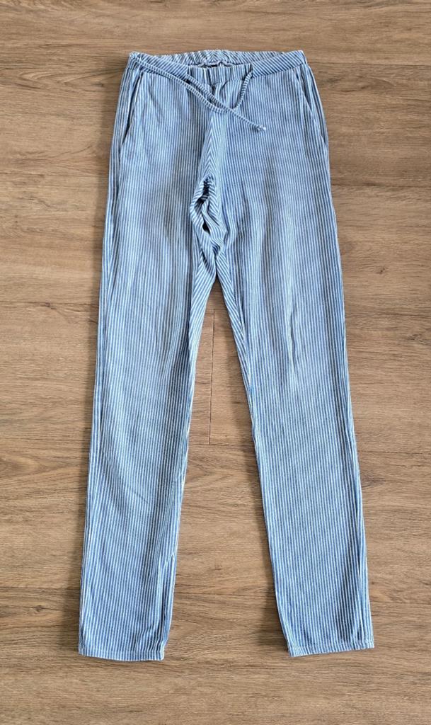 Studio Ruig gestreepte broek maat 32, Kleding | Dames, Blauw, Ophalen of Verzenden, Zo goed als nieuw, Studio Ruig