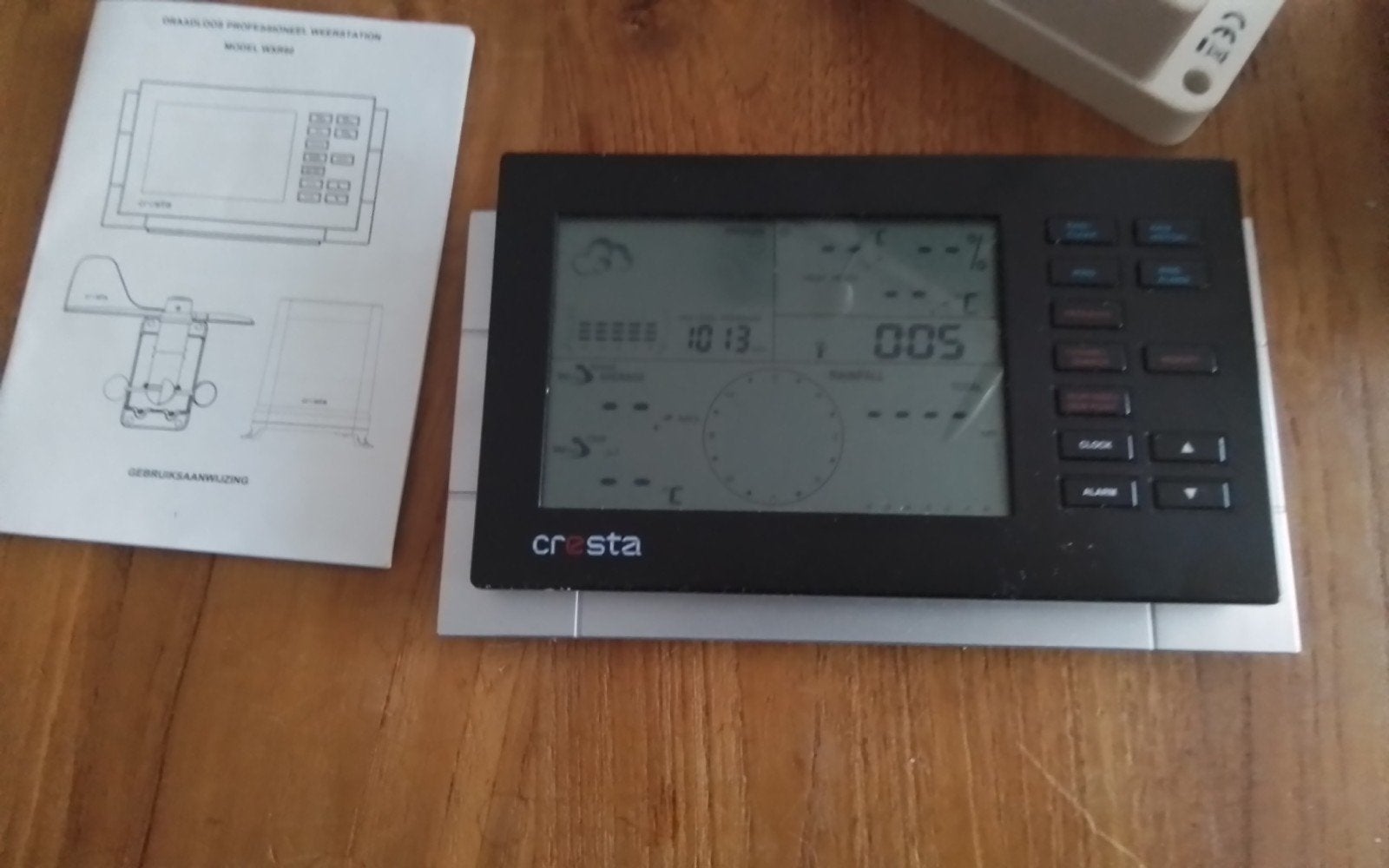 Cresta WXR80 Draadloos Professioneel Weerstation, Ophalen of Verzenden, Zo goed als nieuw