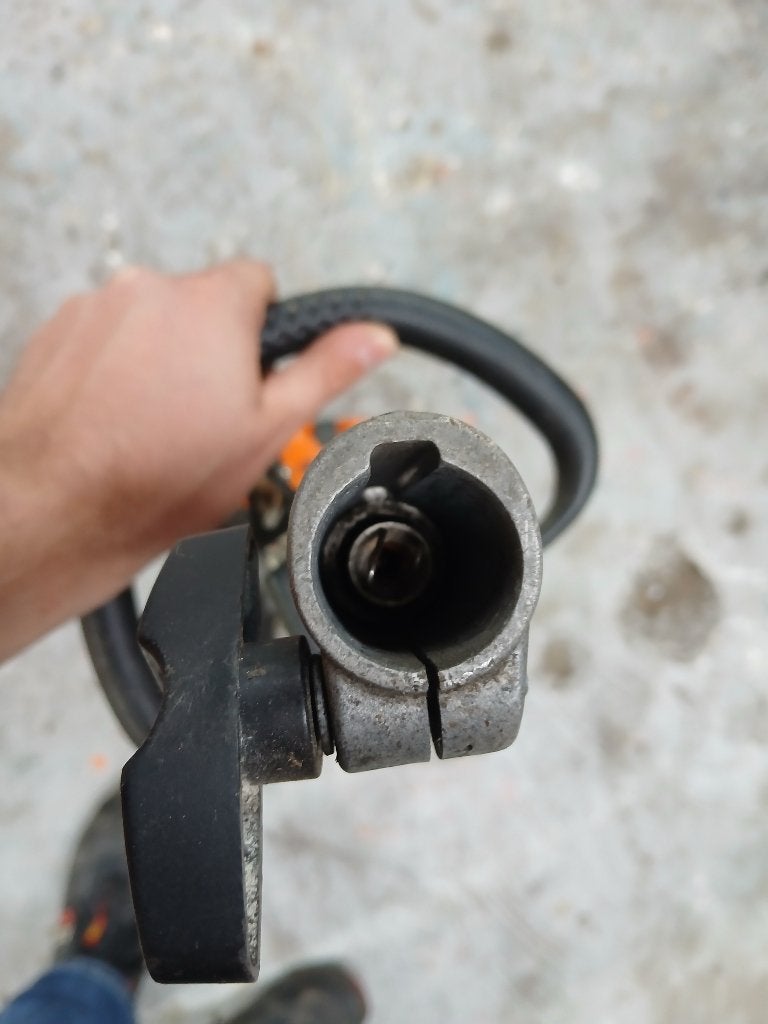 stihl km90r, Ophalen, Gebruikt