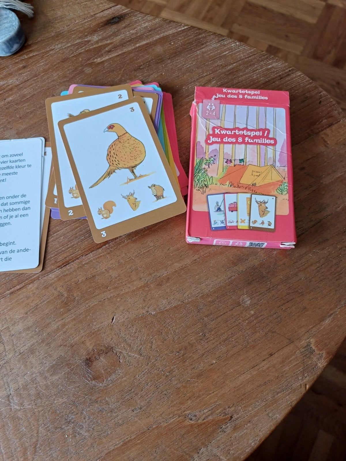 Kwartetspel Stichting brandwonden, Verzamelen, Speelkaarten, Jokers en Kwartetten, Ophalen of Verzenden, Zo goed als nieuw, Kwartet(ten)