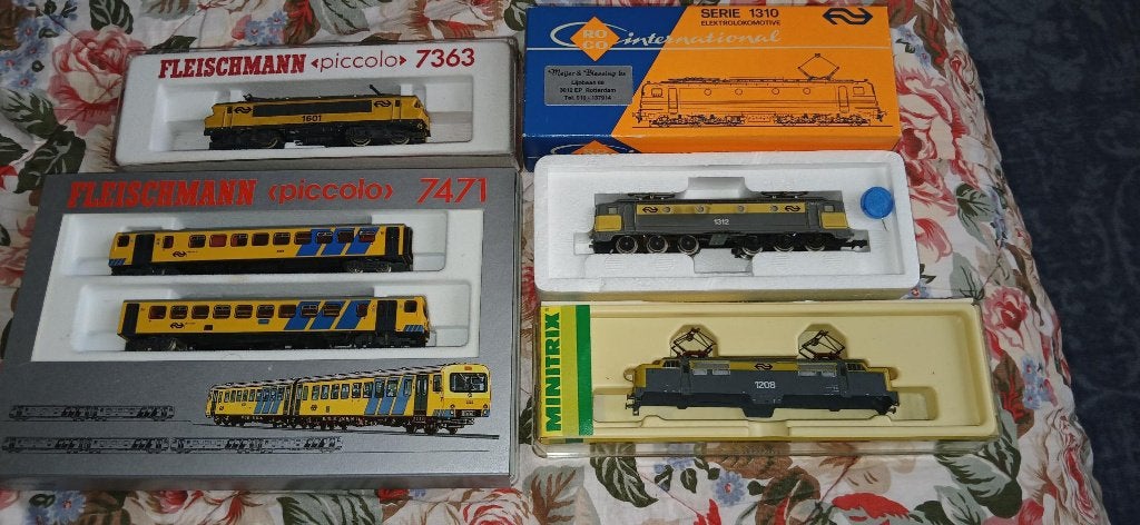 ns treinen met manco, Gebruikt, Fleischmann, Analoog, Ophalen of Verzenden