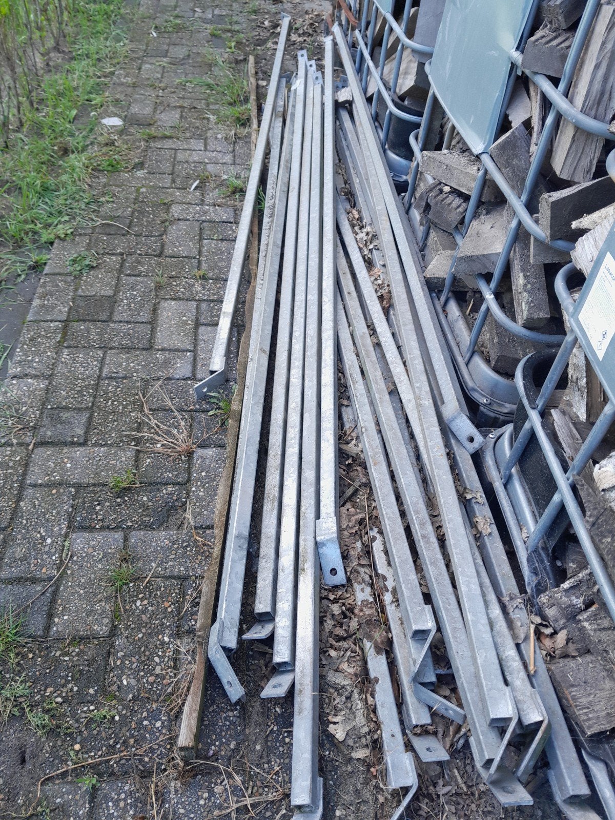 lijmschoren 20 stuks, Doe-het-zelf en Verbouw, Ophalen, Zo goed als nieuw