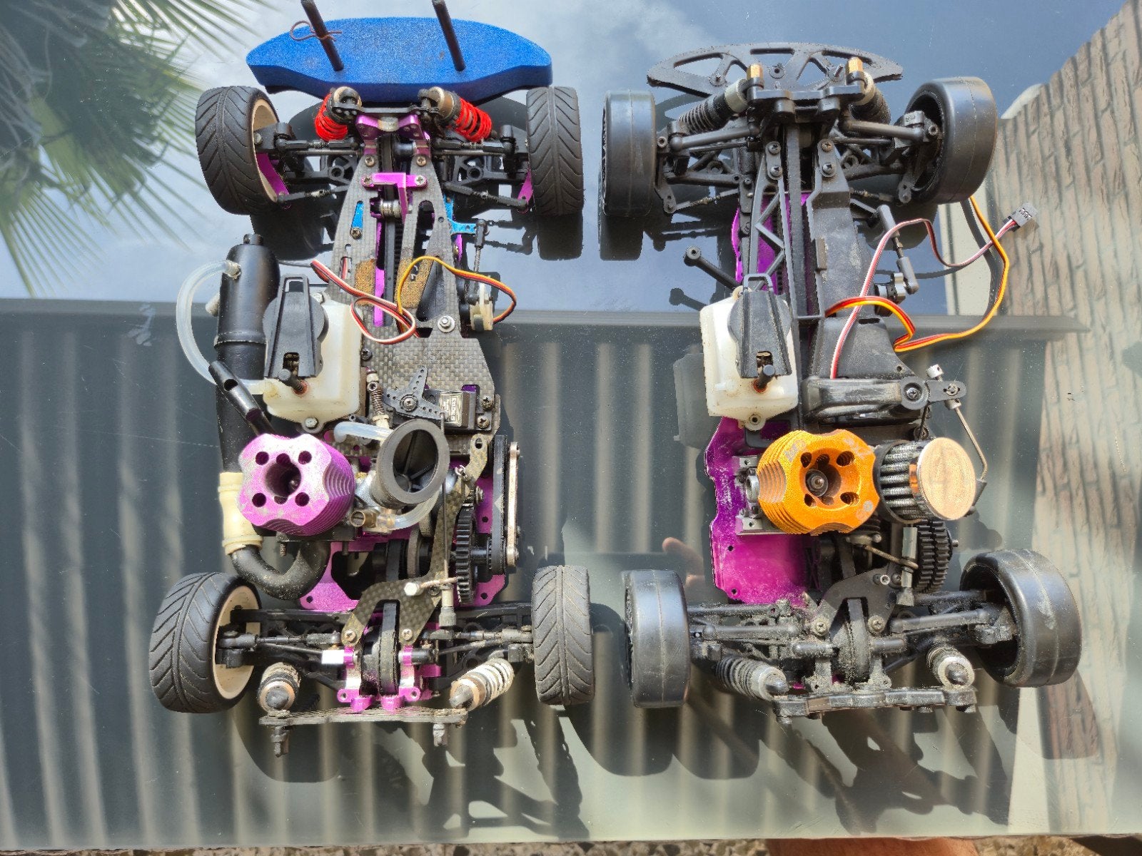 HPI RS4 2: 1x roller, 1x rijdend + veel extra onderdelen, Gebruikt, Ophalen of Verzenden, Schaal 1:10, Auto onroad