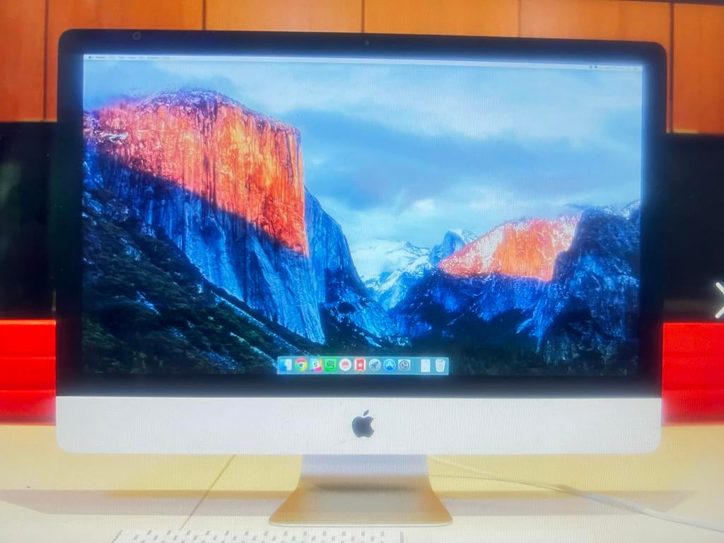 Imac 24 inch, Computers en Software, Apple Desktops, Ophalen, Gebruikt, SSD, IMac