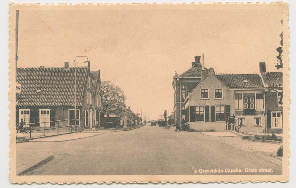 Sprang Capelle Grevelduin Grotestraat uitgave Meijer, Verzenden, 1940 tot 1960, Gelopen, Noord-Brabant