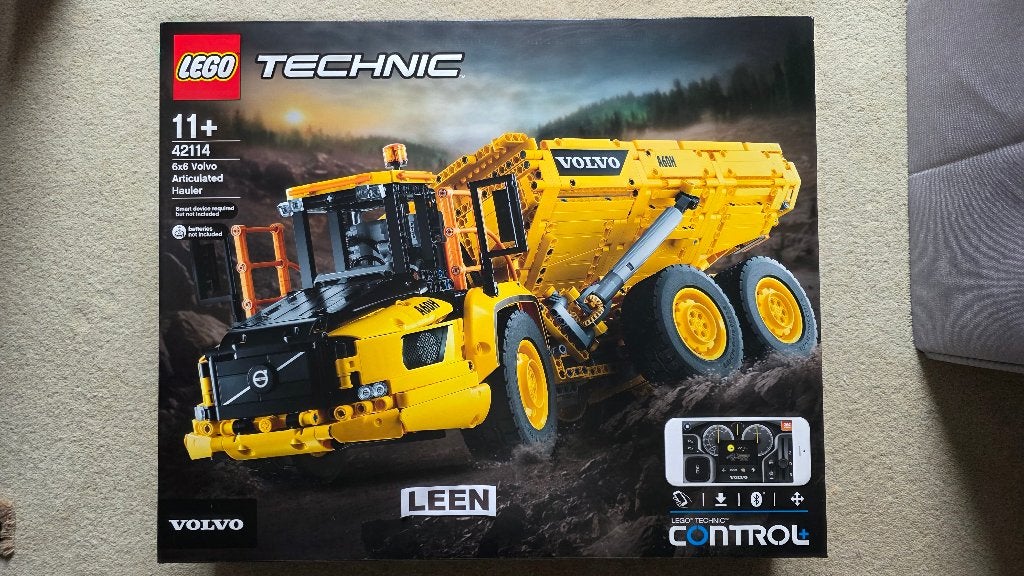 Lego Volvo 6x6 Truck met kieptrailer (42114), Lego, Nieuw, Ophalen of Verzenden, Technic