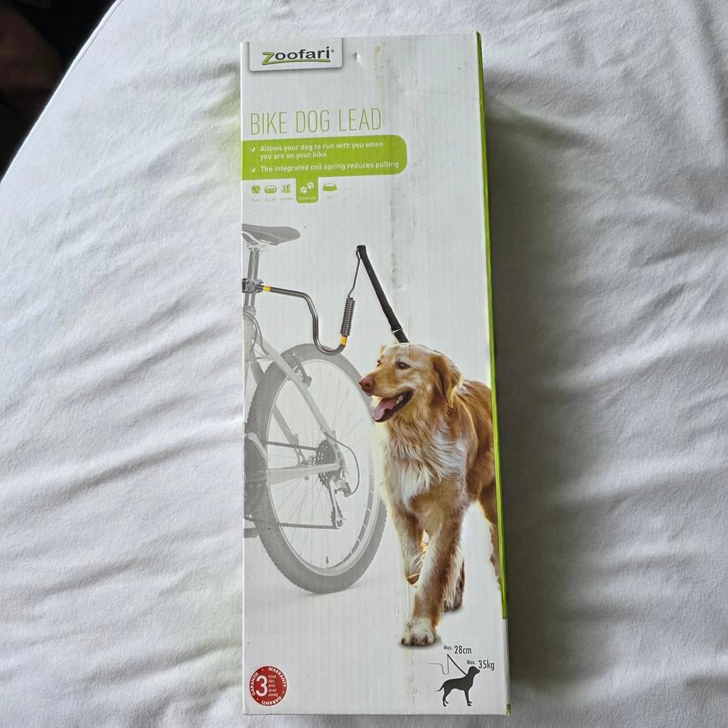 Nieuwe lijn voor de hond om mee te fietsen., Ophalen of Verzenden