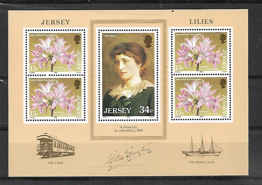 Jersey  Michel Blok 4  Postfris, Ophalen, Postfris