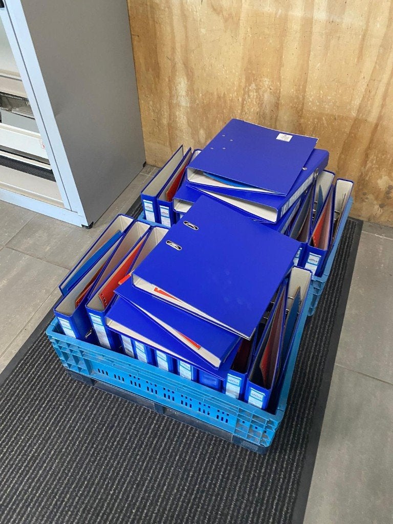 Ordner mappen (32 Stuks) - Gratis af te halen, Ophalen, Zo goed als nieuw, Ordner, Ordner