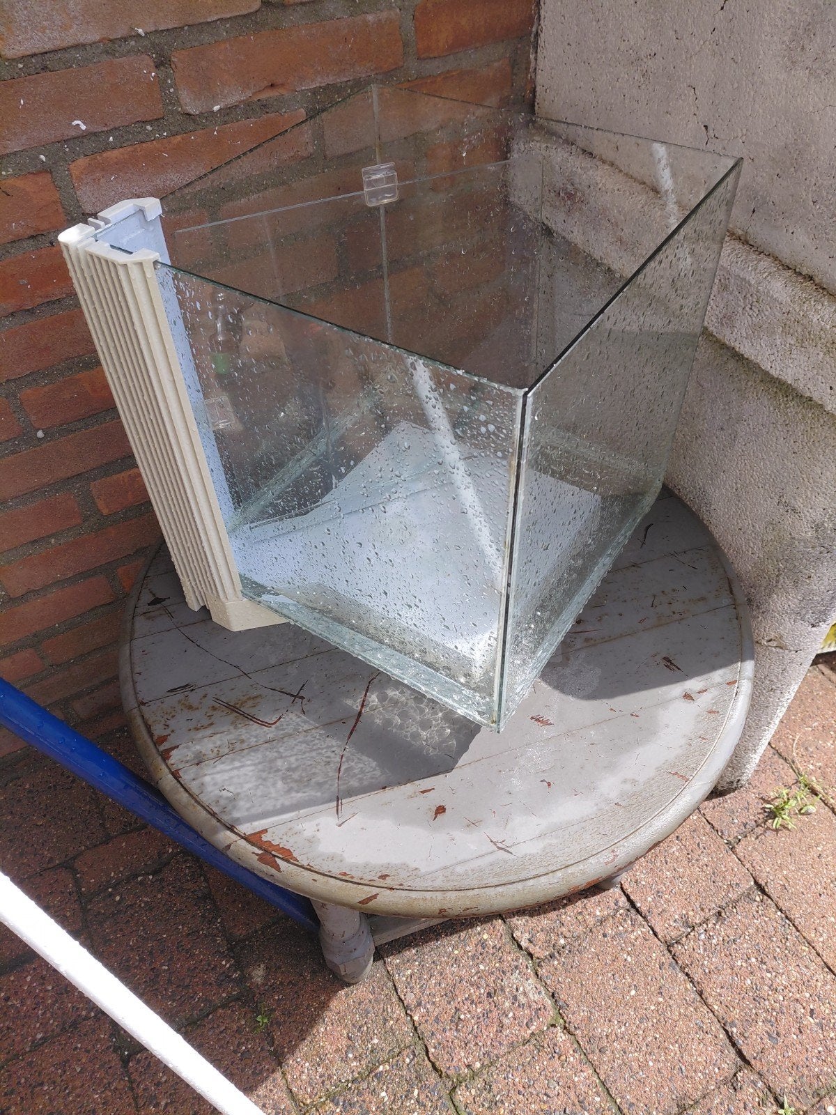 aquarium 31/31 inclusief pomp, Dieren en Toebehoren, Ophalen, Gebruikt, Leeg aquarium