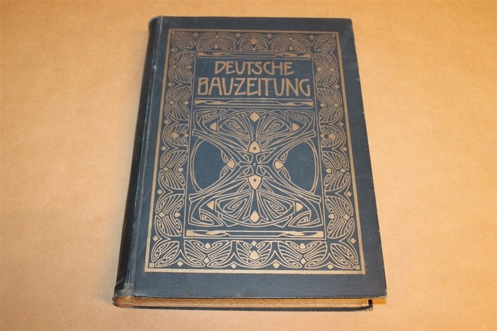 Deutsche Bauzeitung - Bundeling Jaargang 1916 !!, Ophalen of Verzenden, Gelezen, Architecten