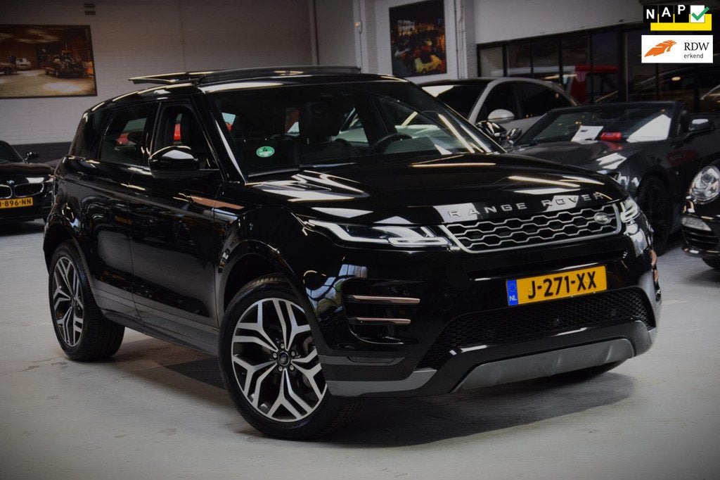 Land Rover Range Rover Evoque 1.5 P300e AWD R-Dynamic SE Led, Auto's, Land Rover, Automaat, Zwart, Bedrijf, Vierwielaandrijving