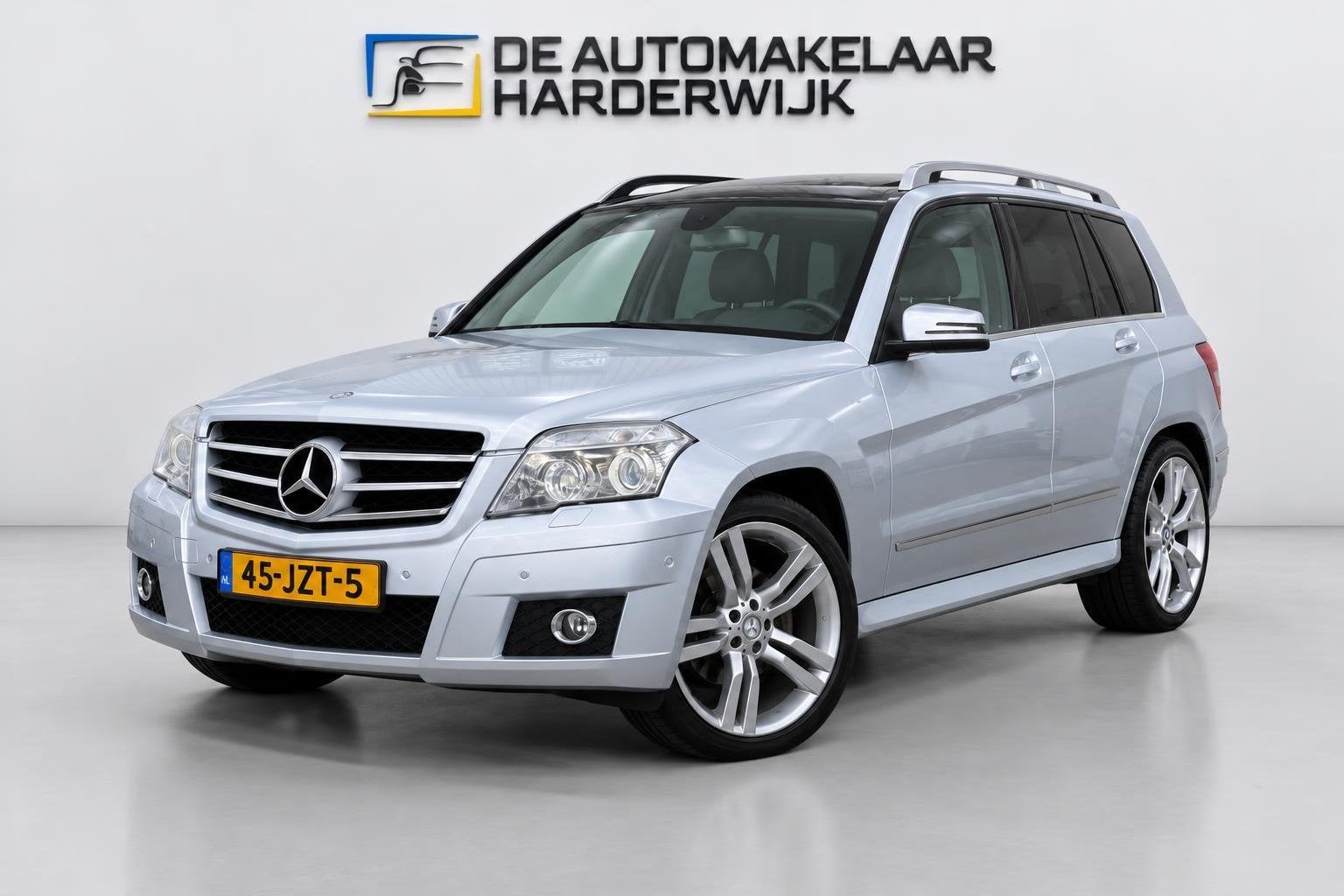 Mercedes-Benz GLK-klasse 280 4-Matic | 1E EIGENAAR | 61.577, Auto's, Automaat, Gebruikt, Zwart, 2000 kg