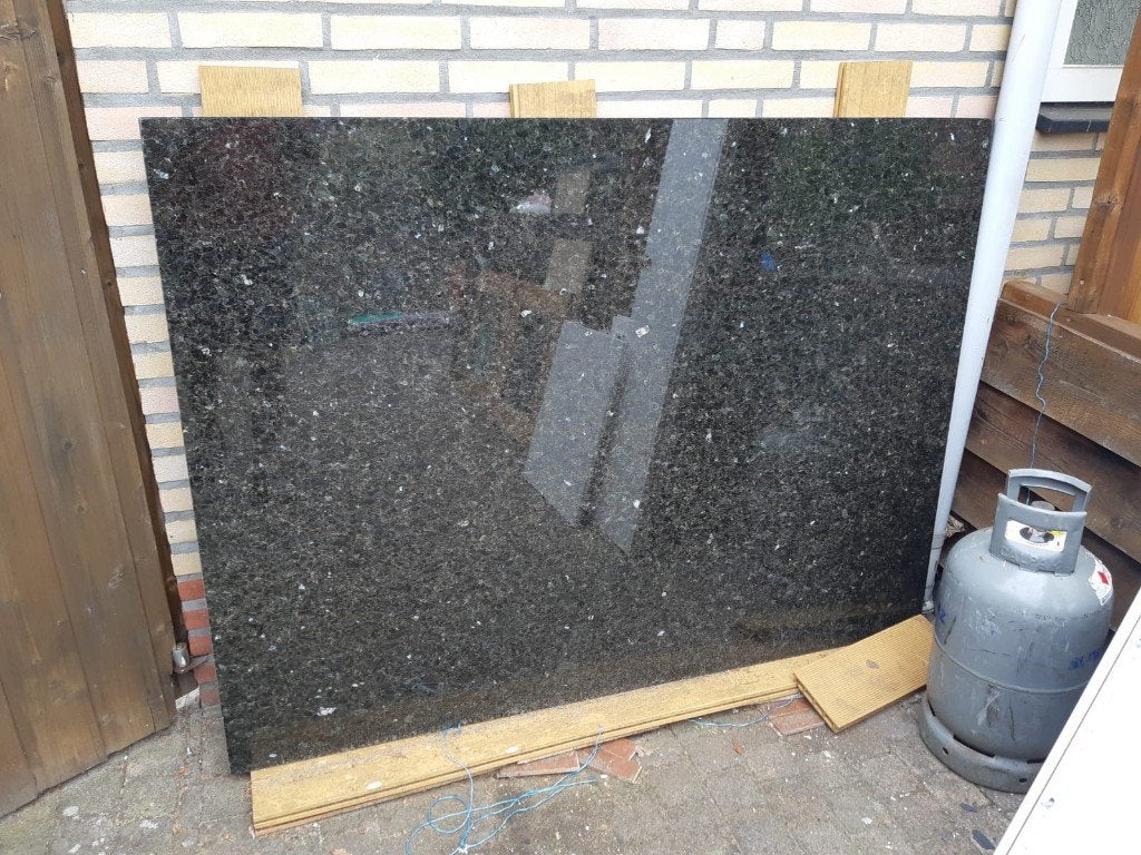 Graniet blad, Ophalen, 100 tot 150 cm, 75 cm of meer, Zo goed als nieuw