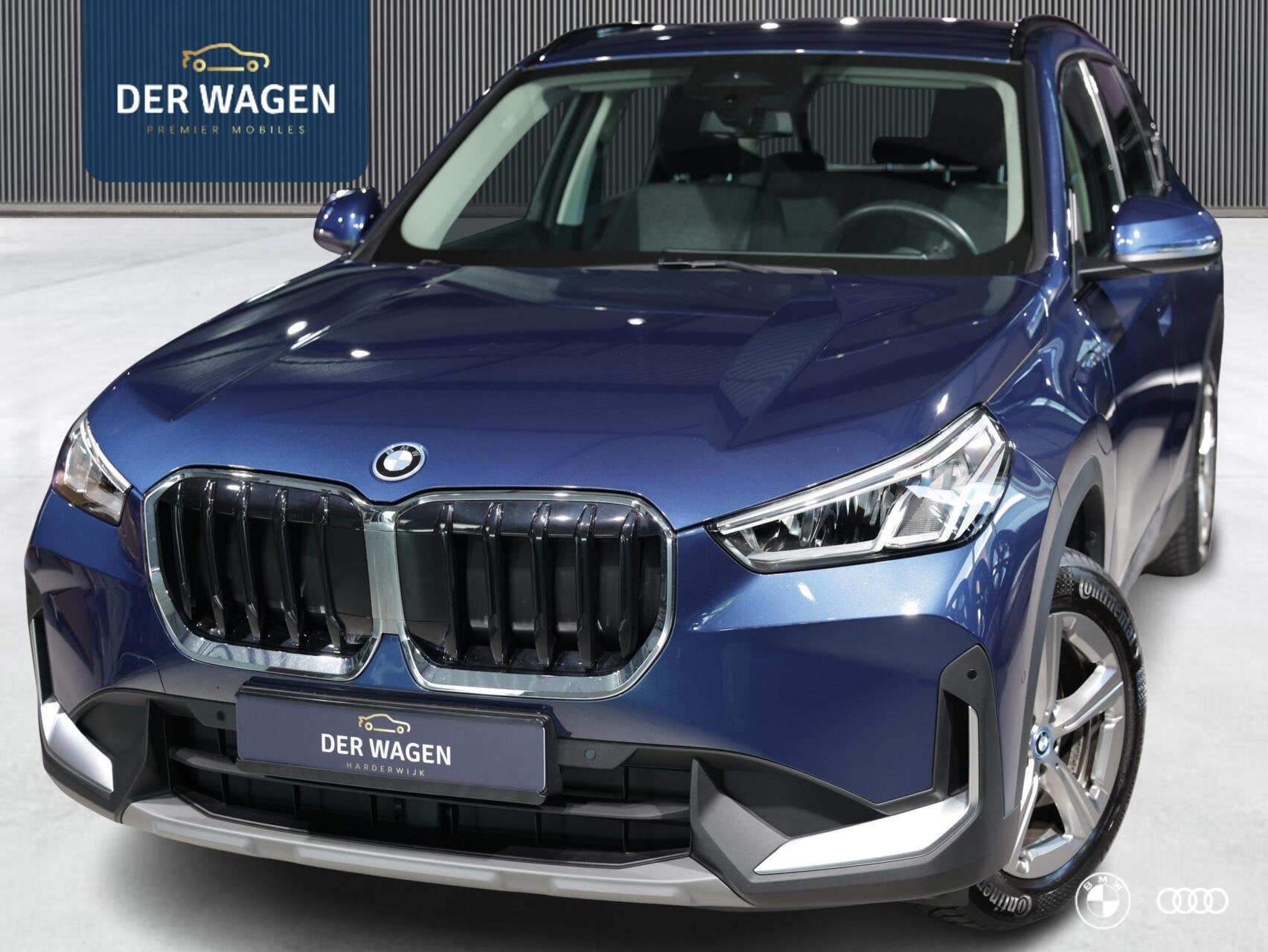 BMW X1 xDrive25e BUSINESS / CAMERA / TREKHAAK / CARPLAY / AM, Stof, Met garantie (alle), Blauw, Bedrijf