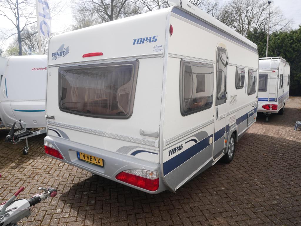Fendt Topas 490 TF Incl. luifel en voortent, Caravans en Kamperen, Caravans, Niet ingevuld, Rondzit, Bedrijf, Fendt